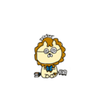 そんなに強くないライオン（個別スタンプ：21）
