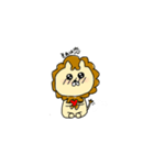 そんなに強くないライオン（個別スタンプ：24）