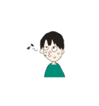 ゆみちゃんとけいたくん（個別スタンプ：1）