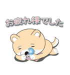 柴犬マルの日常（個別スタンプ：24）