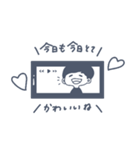 シンプルにオタクできるスタンプ（個別スタンプ：35）
