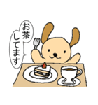 とある子犬ののんびり毎日（個別スタンプ：31）