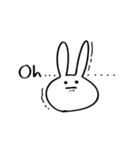ままならぬうさぎ（個別スタンプ：3）