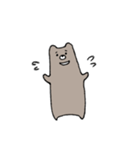 嫌われクマ（個別スタンプ：3）