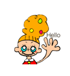 特盛ヘア子さん！（個別スタンプ：2）