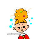 特盛ヘア子さん！（個別スタンプ：5）