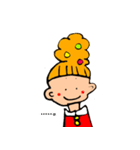 特盛ヘア子さん！（個別スタンプ：7）