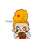 特盛ヘア子さん！（個別スタンプ：9）