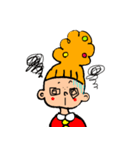 特盛ヘア子さん！（個別スタンプ：15）