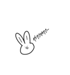 適当に使えそうなうさぎモドキ（個別スタンプ：16）