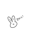 適当に使えそうなうさぎモドキ（個別スタンプ：24）