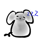 楽しく生きるねずみくん（個別スタンプ：7）