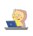 トン助の憂鬱（個別スタンプ：6）