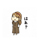お芝居してる女の子たちのスタンプ（個別スタンプ：11）