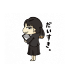 お芝居してる女の子たちのスタンプ（個別スタンプ：19）