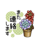 かわいい多肉植物2（個別スタンプ：13）