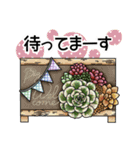 かわいい多肉植物2（個別スタンプ：23）