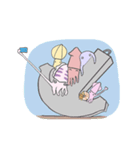 触手パーティー（個別スタンプ：22）