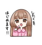 リボンのロリータちゃん（個別スタンプ：3）