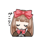 リボンのロリータちゃん（個別スタンプ：8）