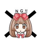 リボンのロリータちゃん（個別スタンプ：10）