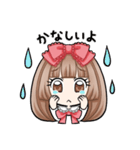 リボンのロリータちゃん（個別スタンプ：13）