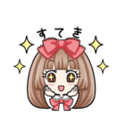 リボンのロリータちゃん（個別スタンプ：18）