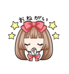 リボンのロリータちゃん（個別スタンプ：21）