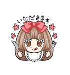 リボンのロリータちゃん（個別スタンプ：22）
