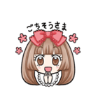 リボンのロリータちゃん（個別スタンプ：23）