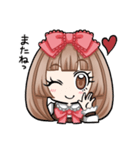 リボンのロリータちゃん（個別スタンプ：27）