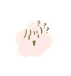 春のフワフワ表情スタンプ（個別スタンプ：13）