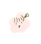 春のフワフワ表情スタンプ（個別スタンプ：16）