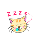 茶トラネコのスタンプ（個別スタンプ：25）