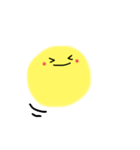 まんまる絵文字（個別スタンプ：14）