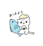 おすわりねこ2（個別スタンプ：1）