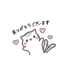 おすわりねこ2（個別スタンプ：6）