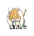 新・お気楽な女の子とうさぎ（個別スタンプ：20）