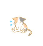 まったりねこのスタンプ 改訂版（個別スタンプ：5）