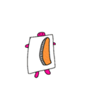 かに玉団スタンプ（個別スタンプ：6）