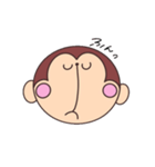 おさるのさるすけ（個別スタンプ：7）