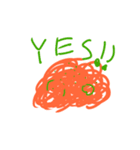英語を話すパスタ（個別スタンプ：4）