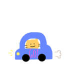 ゆるーい猫スタンプ。（個別スタンプ：7）