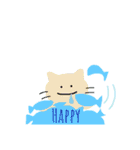 ゆるーい猫スタンプ。（個別スタンプ：13）