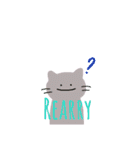 ゆるーい猫スタンプ。（個別スタンプ：18）