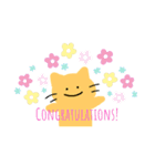 ゆるーい猫スタンプ。（個別スタンプ：35）