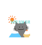ゆるーい猫スタンプ。（個別スタンプ：37）