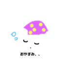 てがき(=^x^=)くろとしろすたんぷ（個別スタンプ：9）