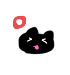 てがき(=^x^=)くろとしろすたんぷ（個別スタンプ：20）