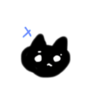 てがき(=^x^=)くろとしろすたんぷ（個別スタンプ：21）